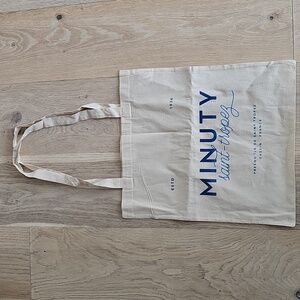 NWOT Minuty Rosé Saint-Tropez Canvas Tote Bag